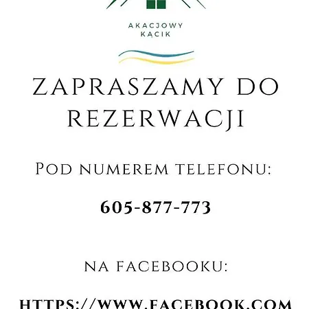 Akacjowy Kacik Caloroczny Ogrzewany Дом отдыха *